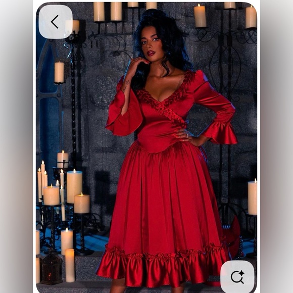 La Femme En Noir Dresses & Skirts - La femme en noir Mina Dracula dress red medium
